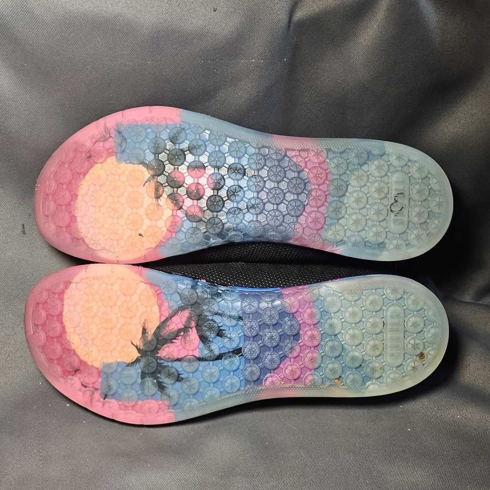NOBULL Trainer Black Sunset Palm Tree SuperFabric Mens 11.5 Womens 13 Training - Picture 6 of 9